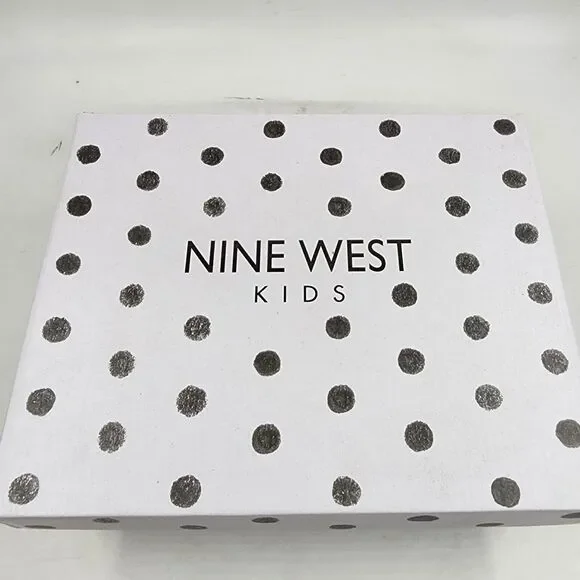 Nine West Amara Bootie Little Girls 2M Brown Almond Toe Block Heel Zip Closure~ - Picture 2 of 15